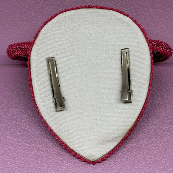 Vera Bradley Disney Print HANDMADE Mouse Ear Hat/ Fascinator Hat - Picture 3 of 5